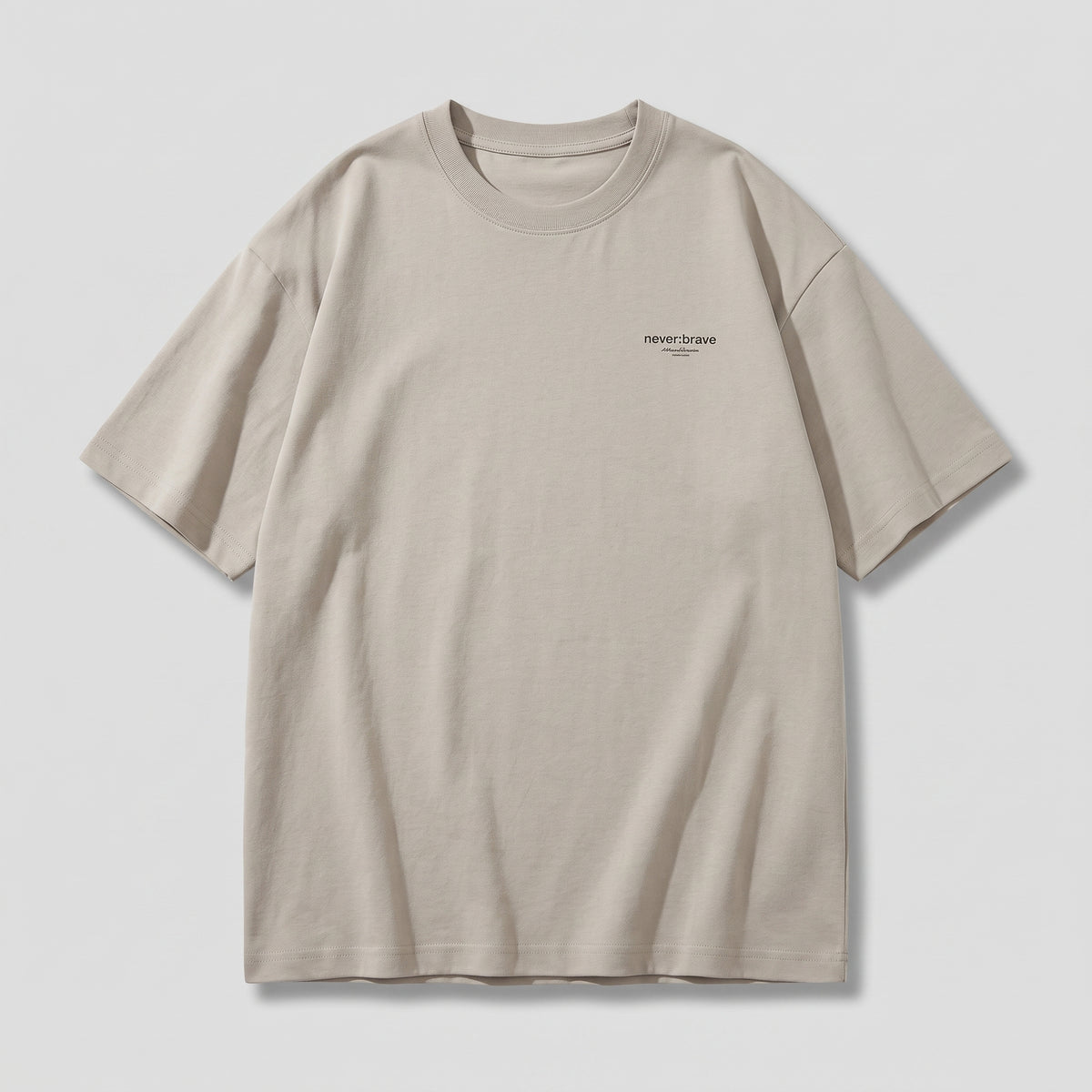 Playera Never Brave | Anti-Arrugas A11