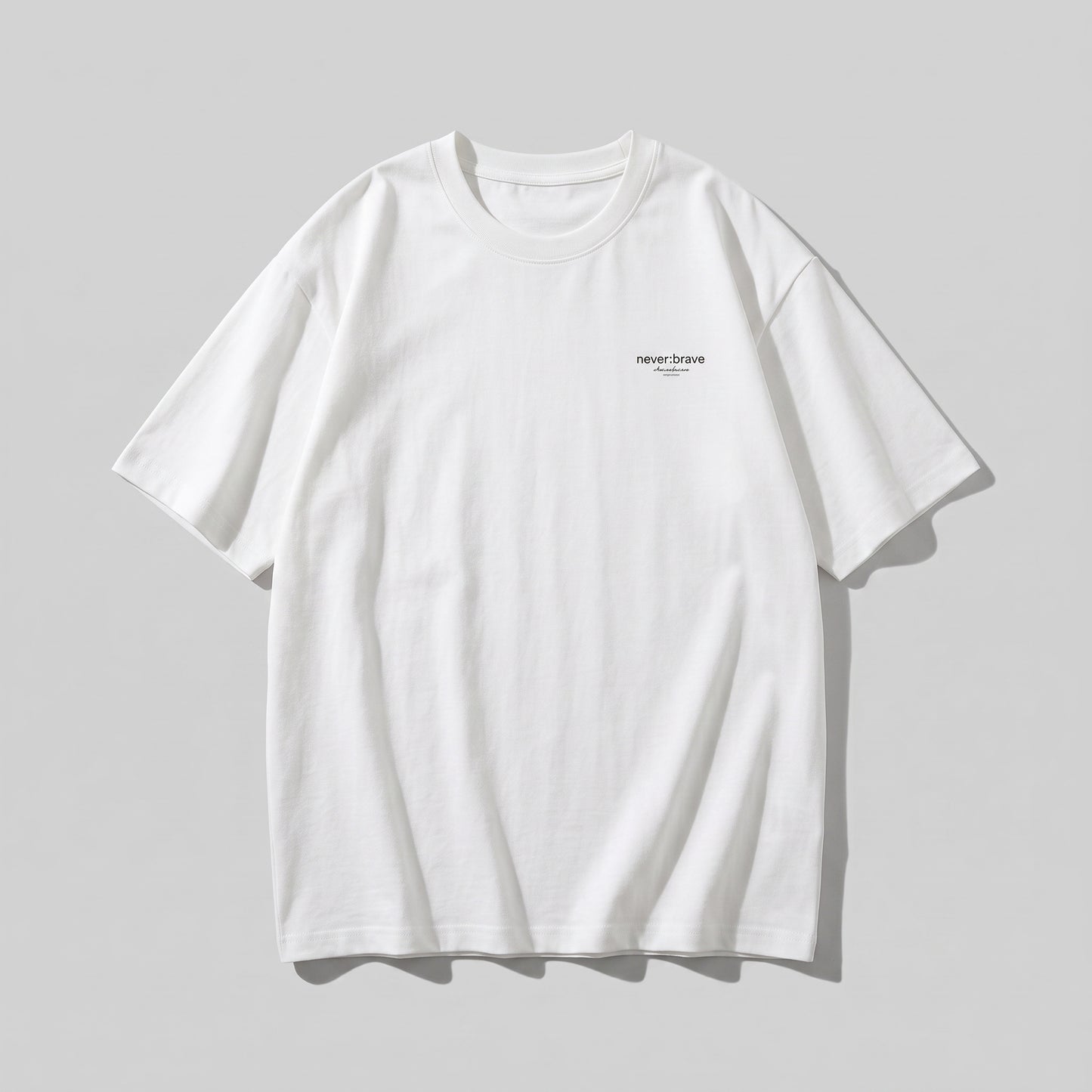 Playera Never Brave | Anti-Arrugas A11