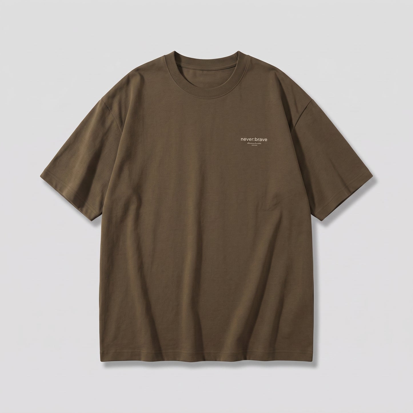 Playera Never Brave | Anti-Arrugas A11