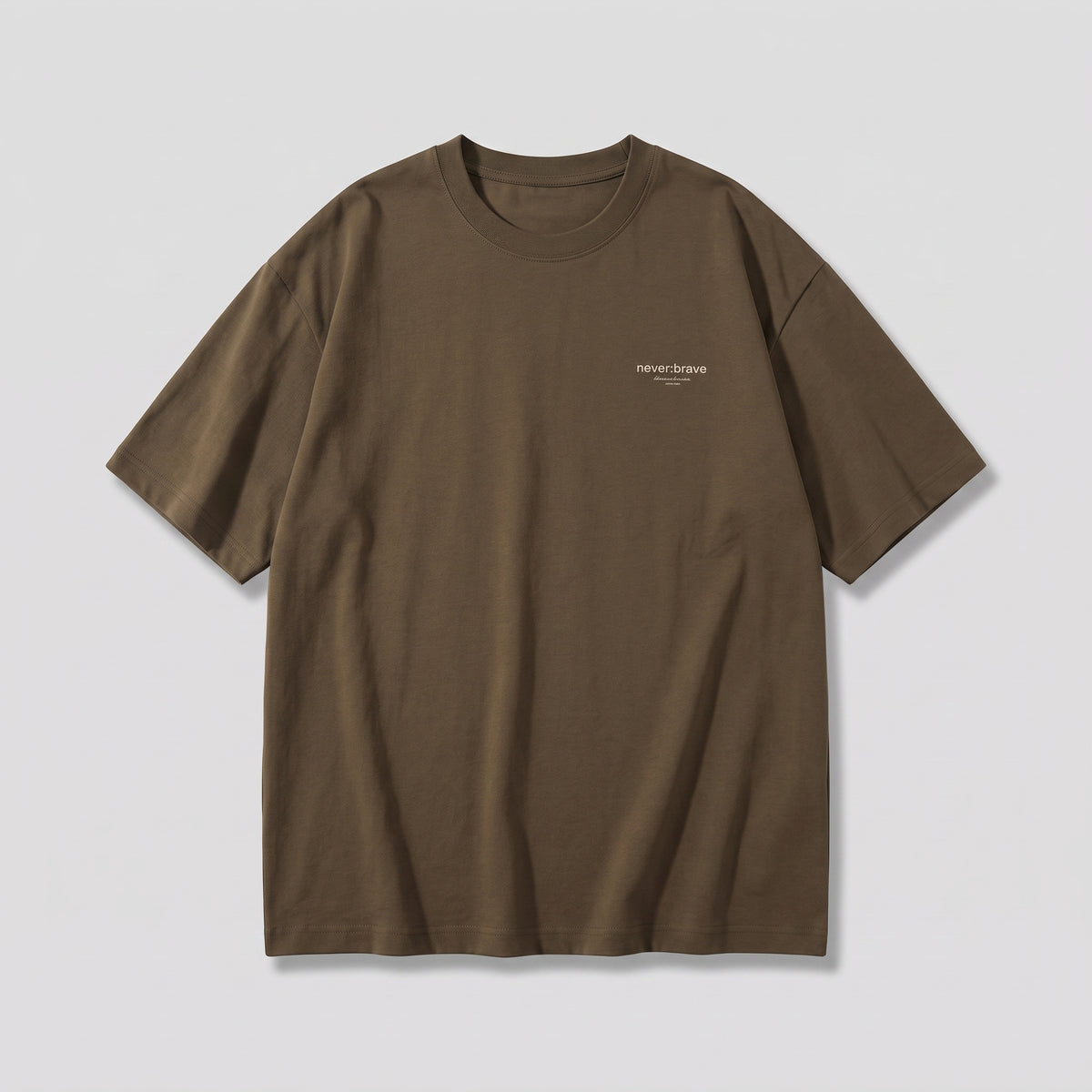 Playera Never Brave | Anti-Arrugas A11