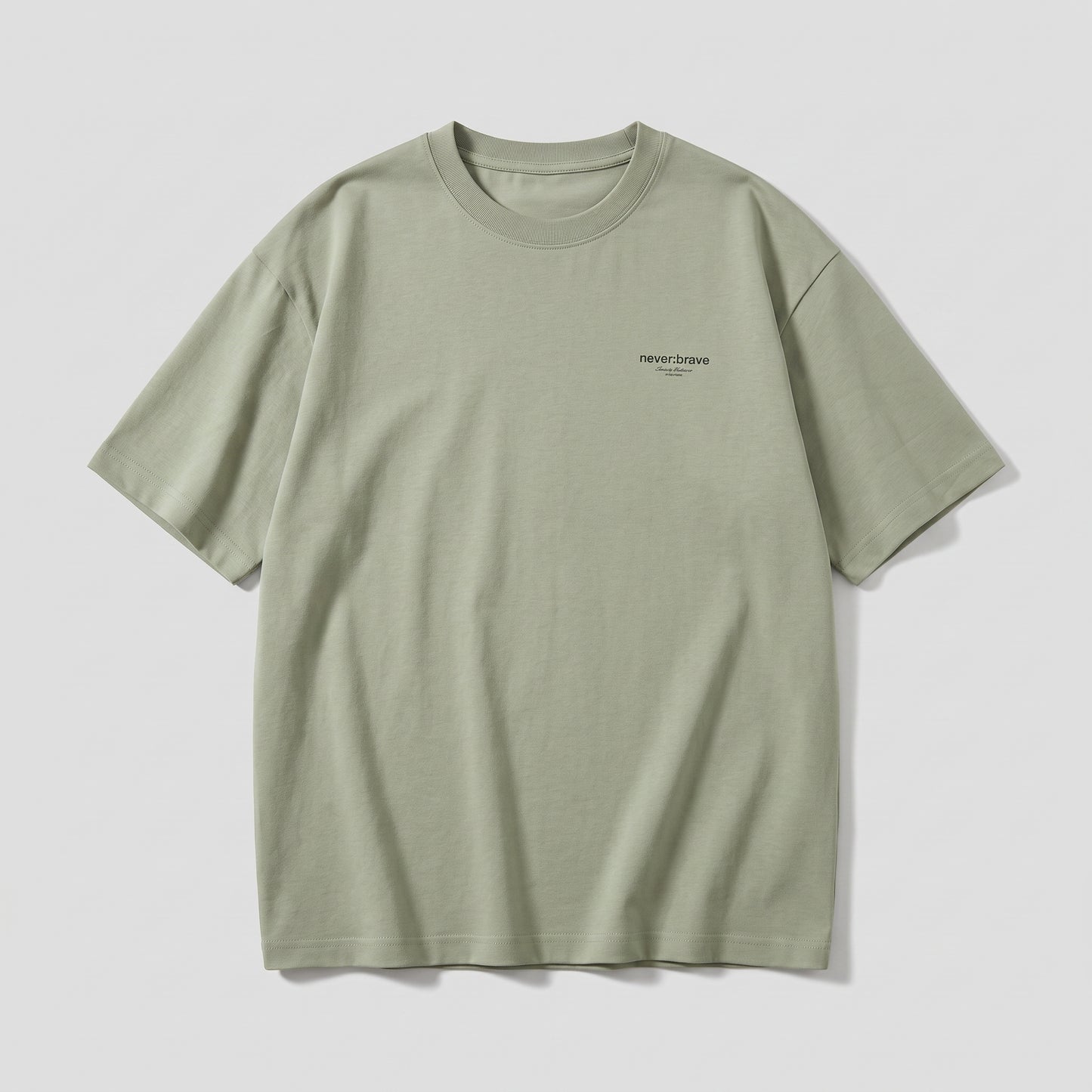 Playera Never Brave | Anti-Arrugas A11