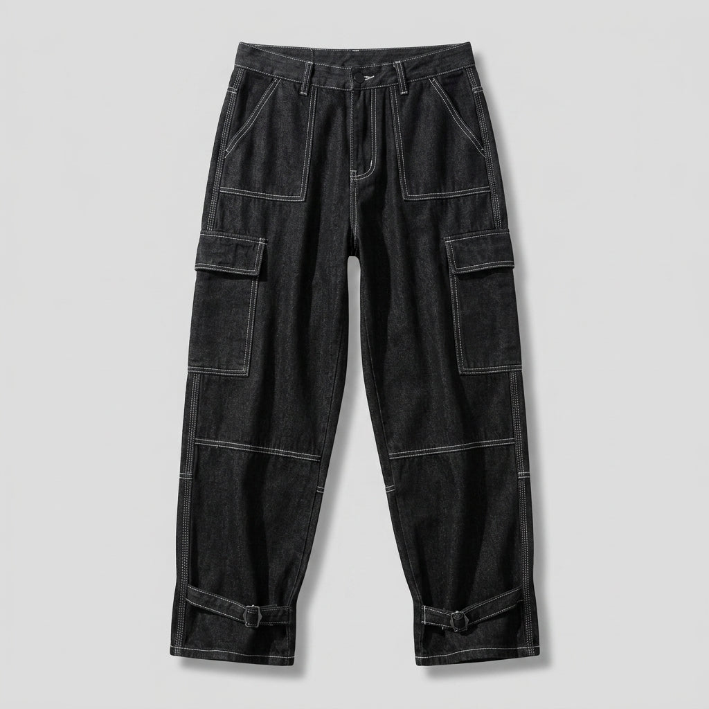 Jean Cargo Bronx | Denim Wide Leg B5