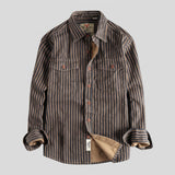 Camisa Detroit | Patrón de Rayas A19