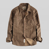 Camisa Detroit | Patrón de Rayas A19