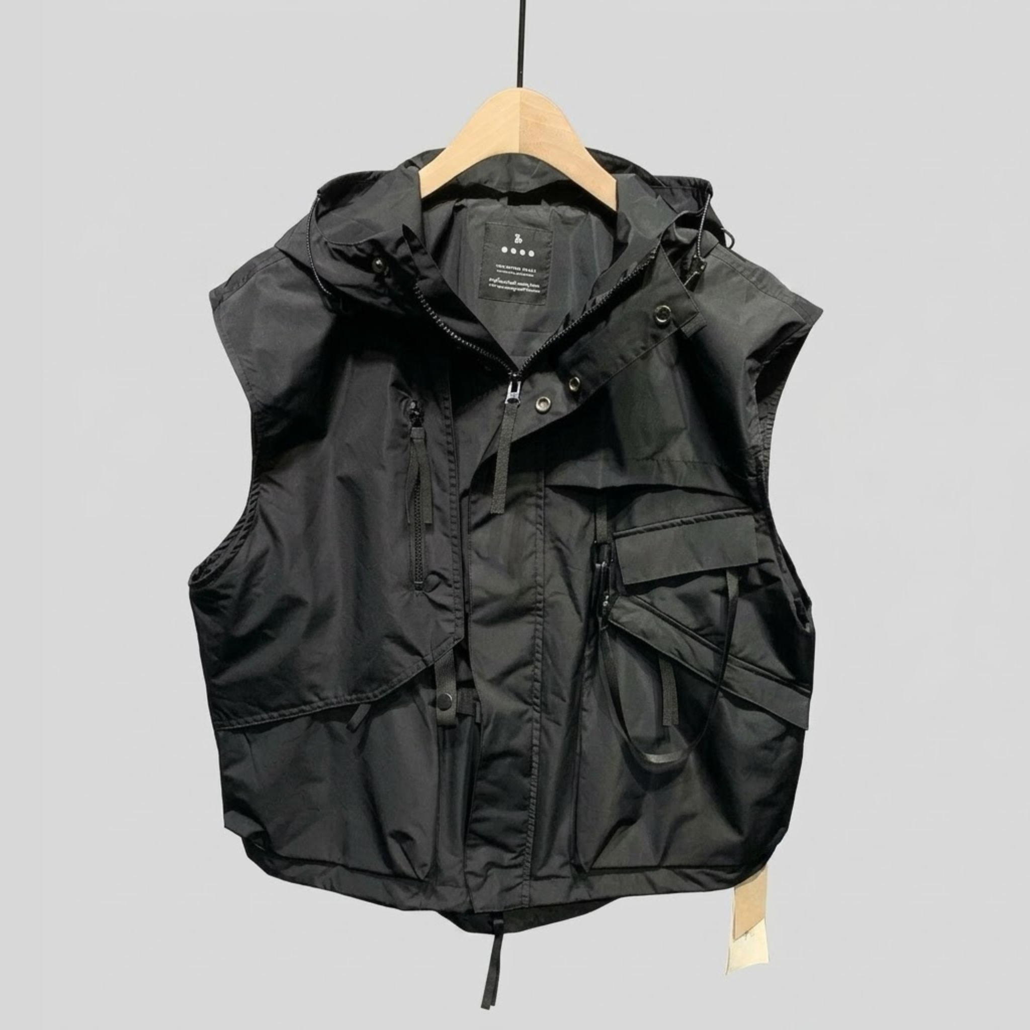 Chaleco Techwear | Con Capucha C2
