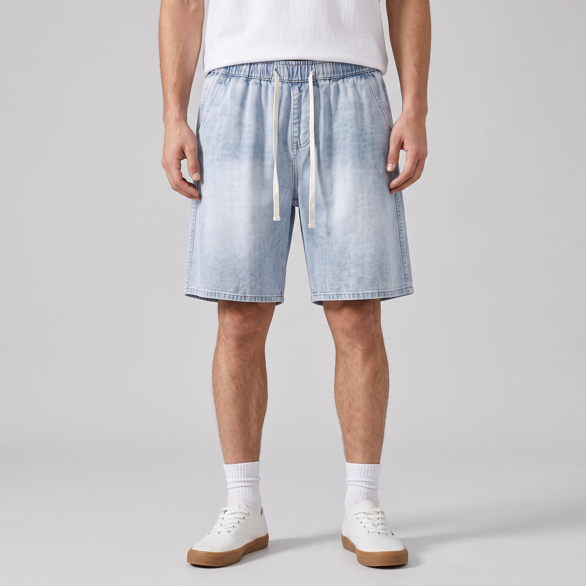 Shorts de Mezclilla Lennox | Cintura Elástica B11
