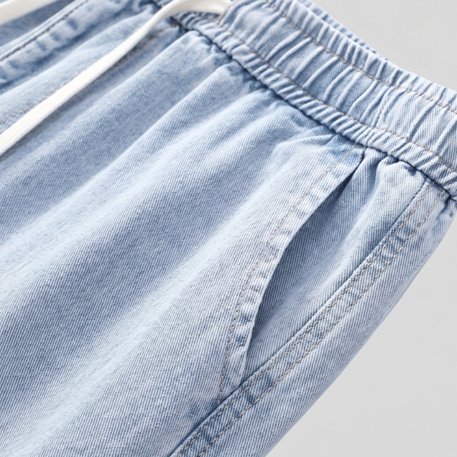 Shorts de Mezclilla Lennox | Cintura Elástica B11