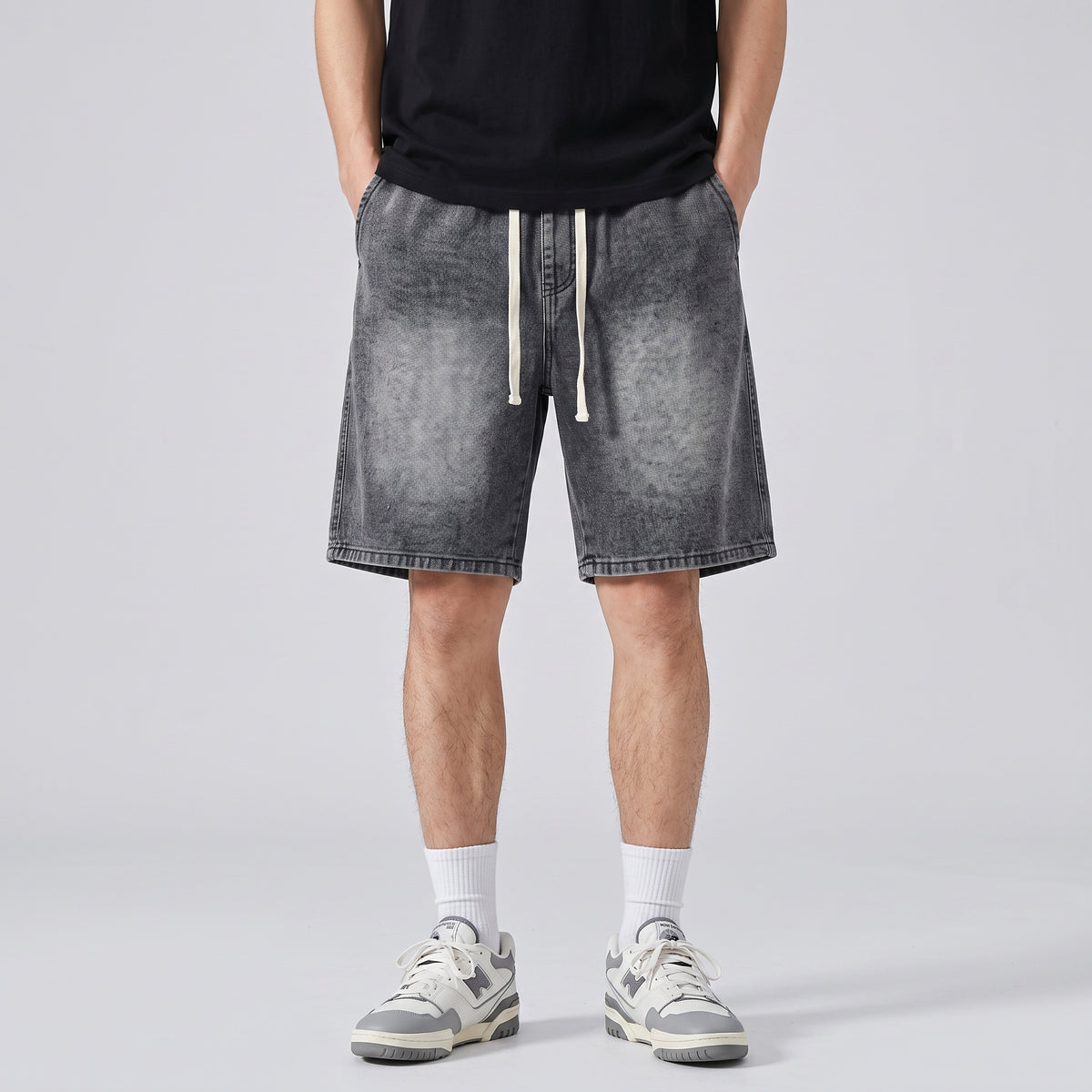 Shorts de Mezclilla Lennox | Cintura Elástica B11