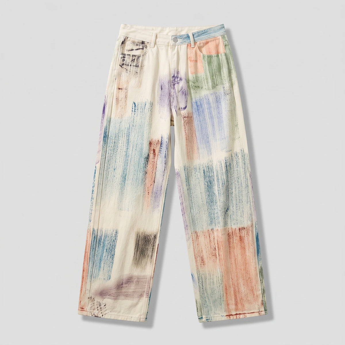 Jeans Chroma | Estampado de Trazos B12