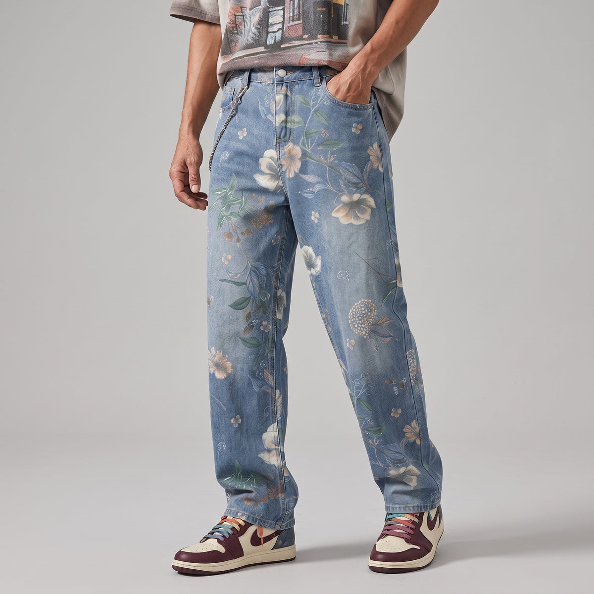 Jean Eden | Estampado Floral B16