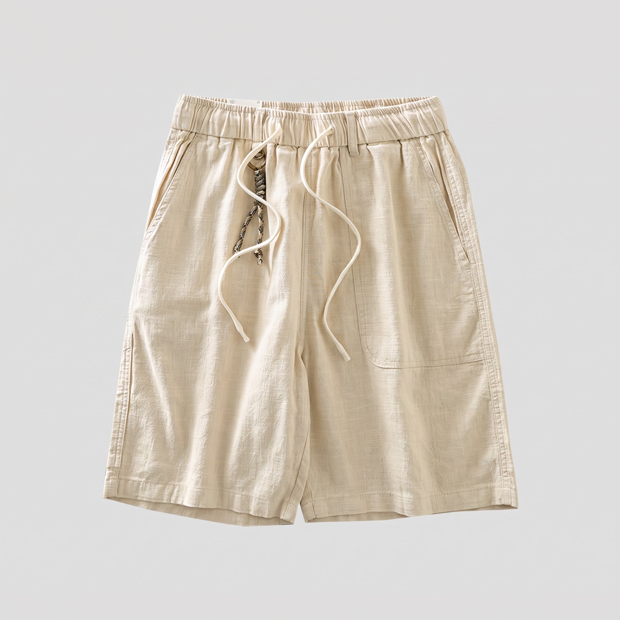 Shorts Riviera | Algodón y Lino B8