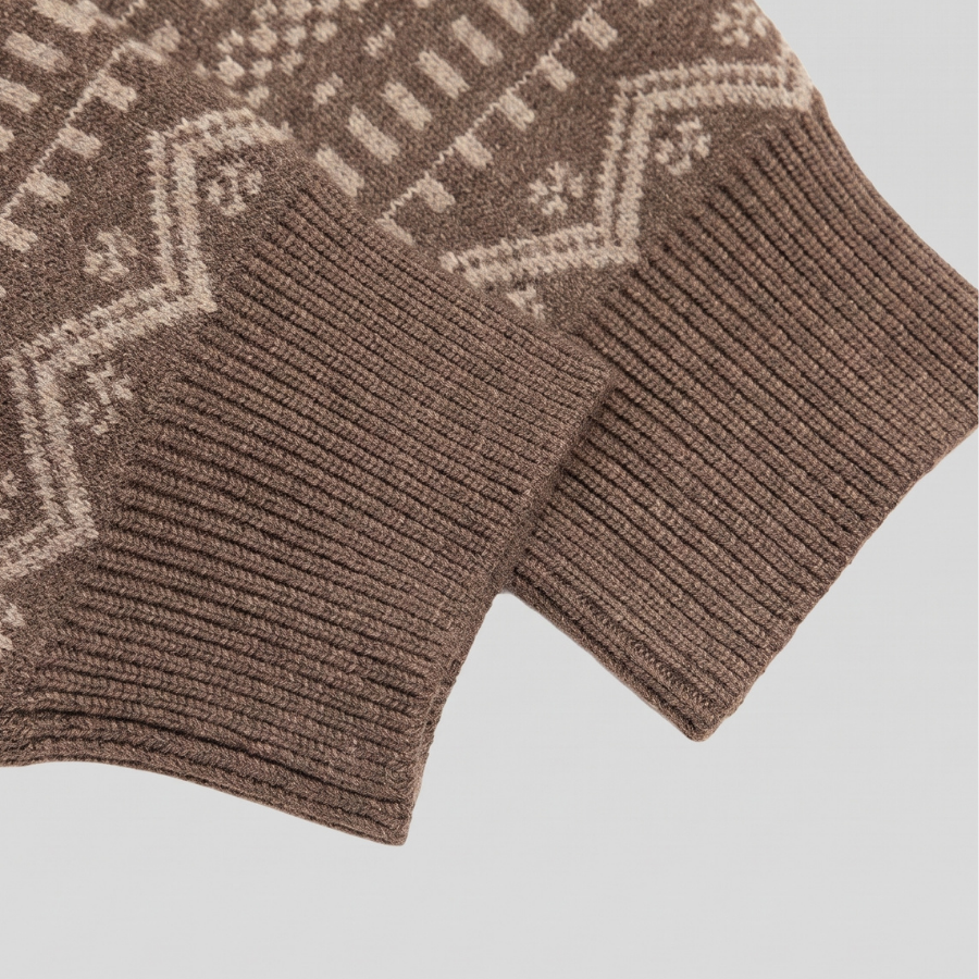 Suéter de Punto Kodiak | Diseño Fair Isle C15