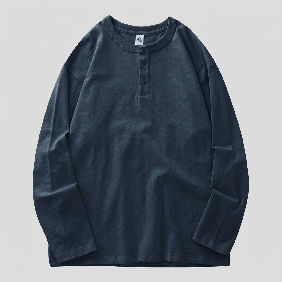 Sudadera Henley | 100% Algodón C7