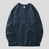 Sudadera Henley | 100% Algodón C7