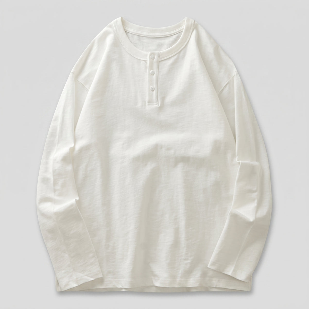 Sudadera Henley | 100% Algodón C7