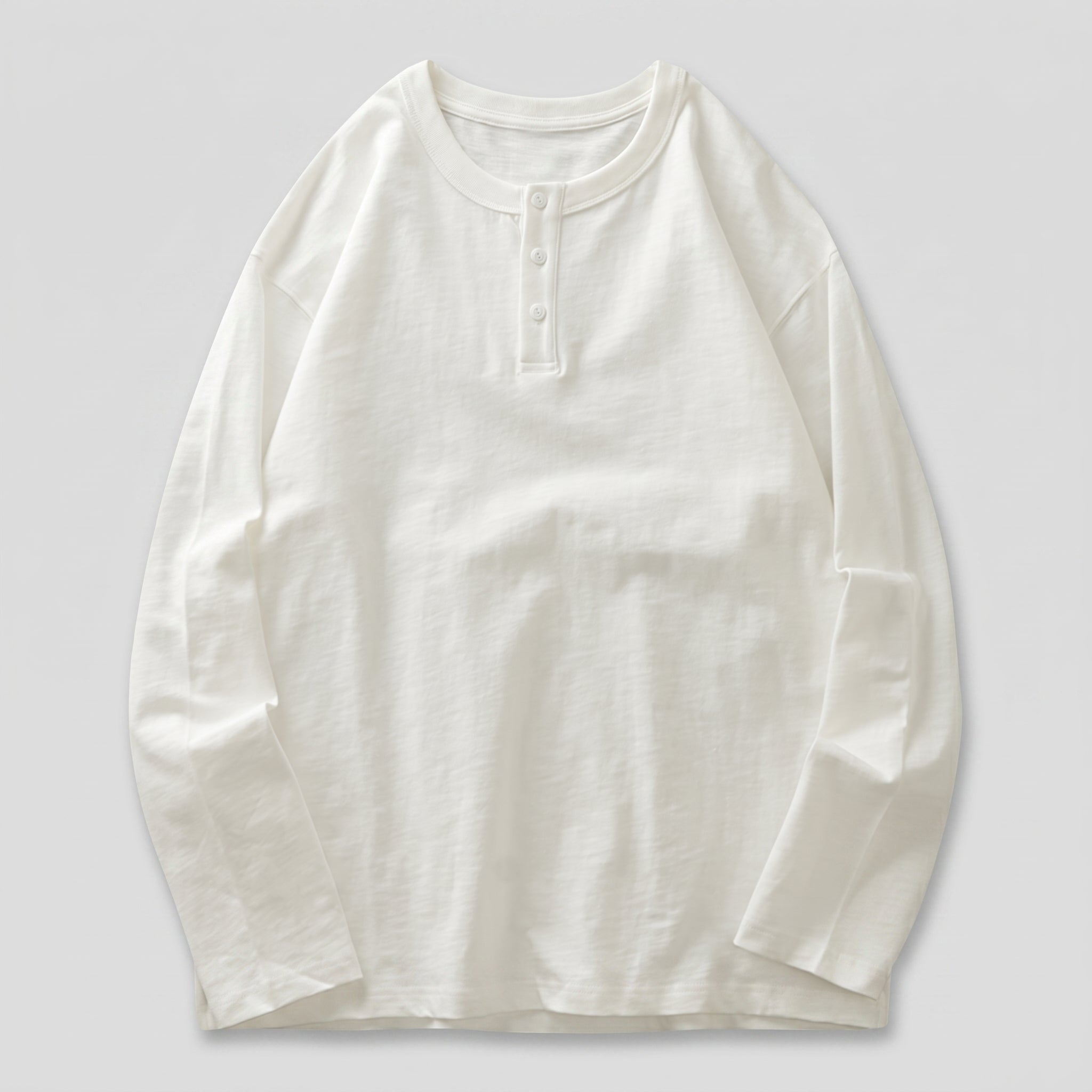 Sudadera Henley | 100% Algodón C7