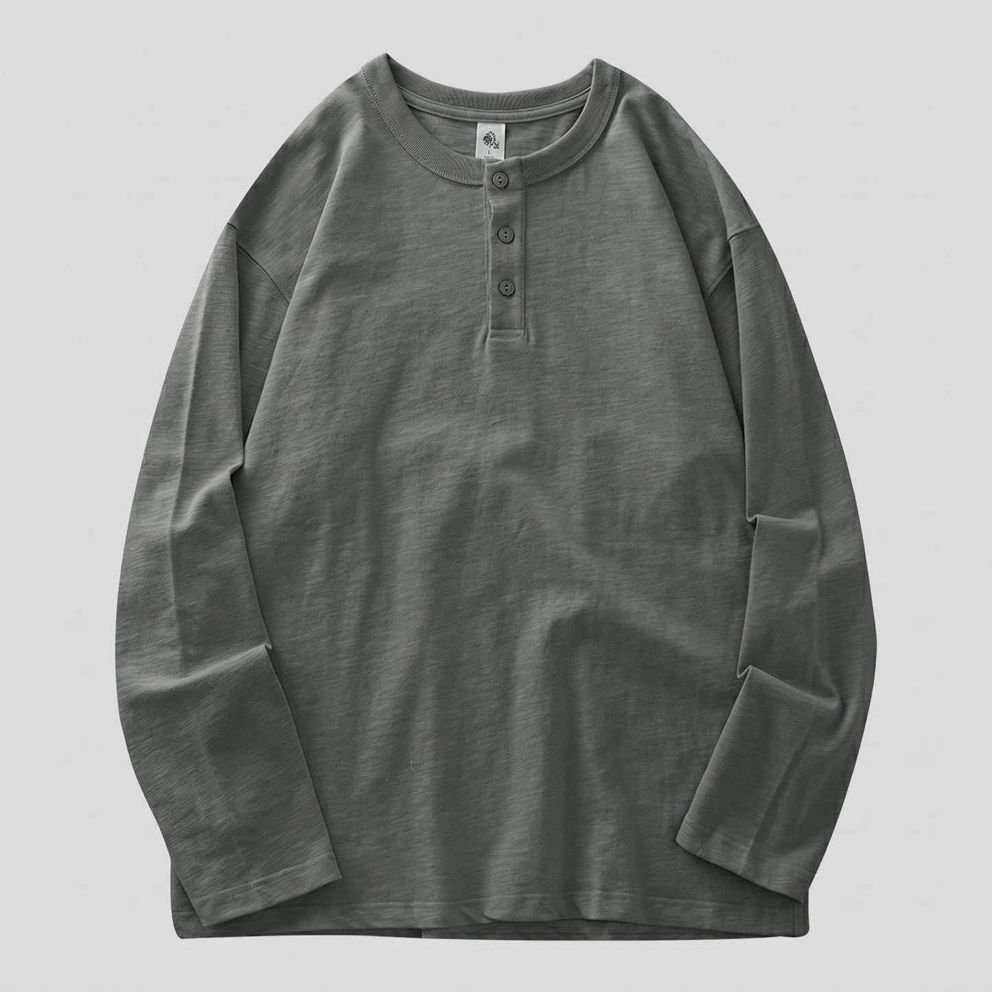 Sudadera Henley | 100% Algodón C7
