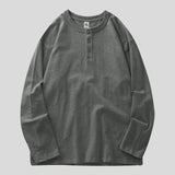 Sudadera Henley | 100% Algodón C7
