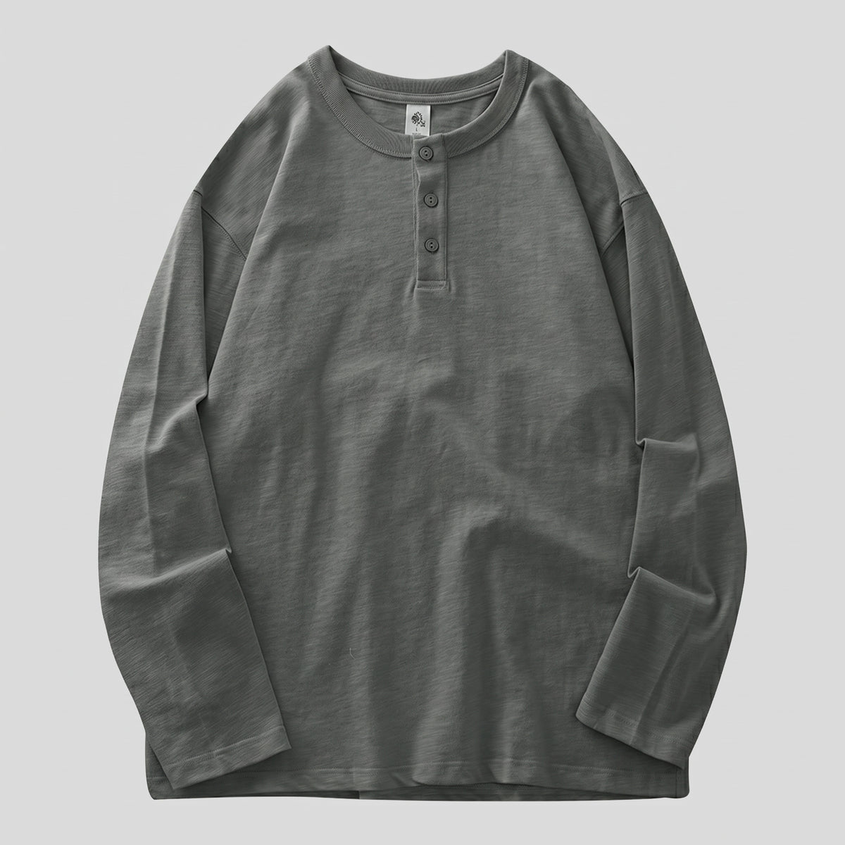 Sudadera Henley | 100% Algodón C7