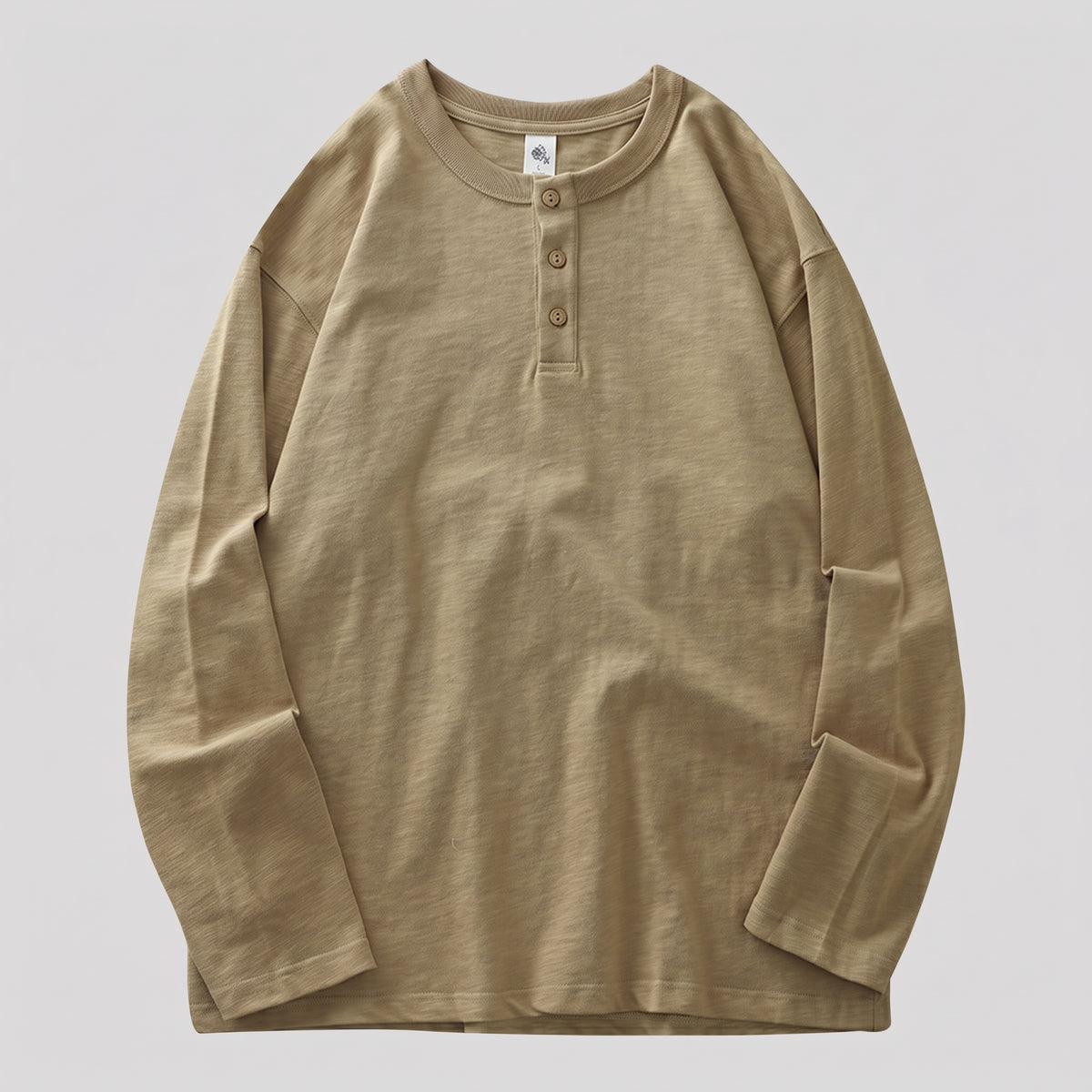 Sudadera Henley | 100% Algodón C7