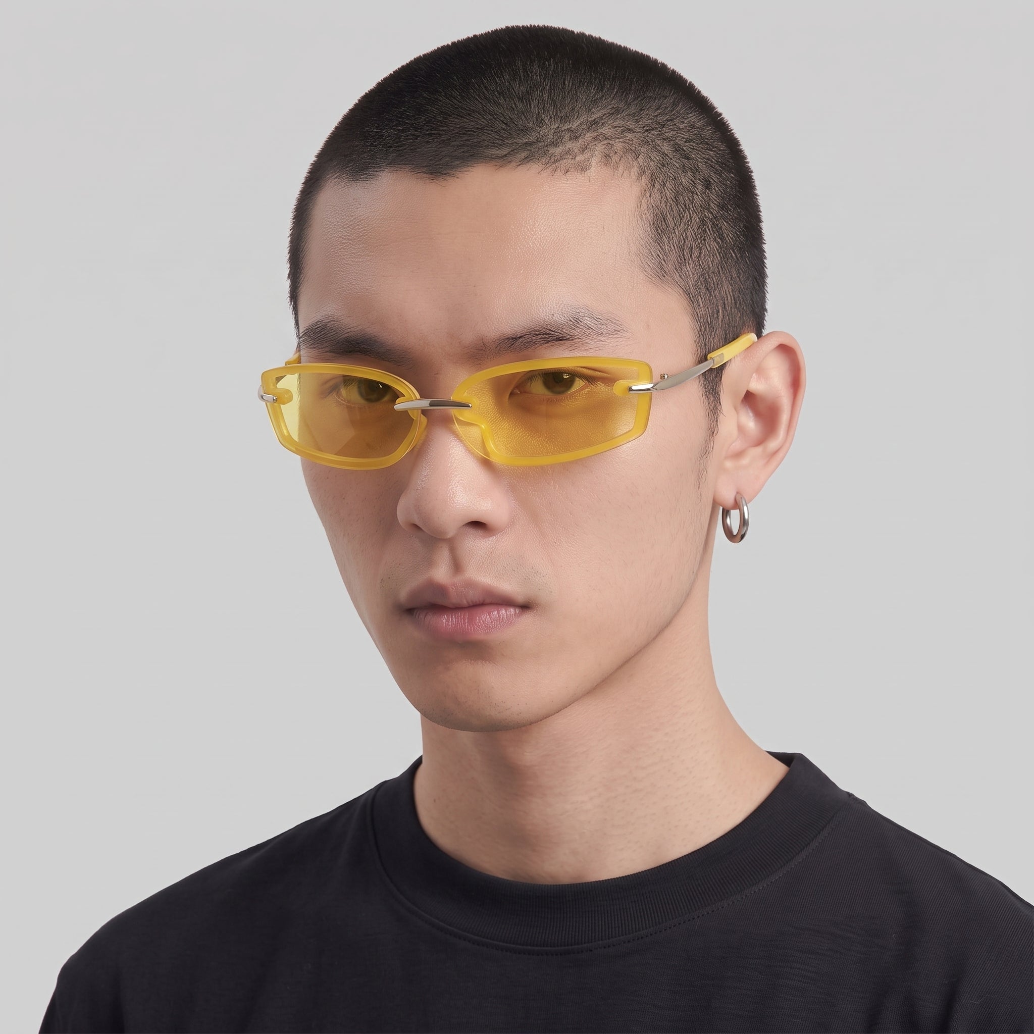 Lentes Vórtice | Diseño Sin Marco Y2K D5