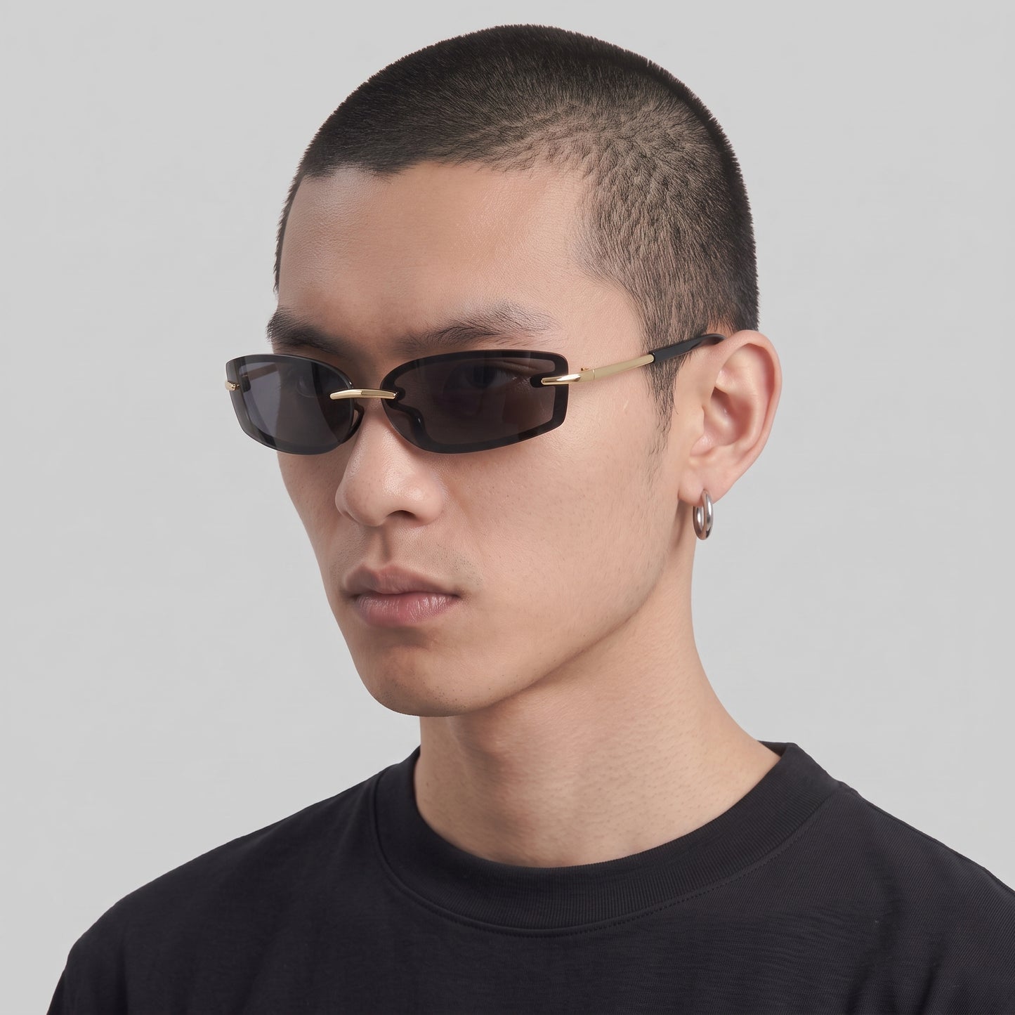 Lentes Vórtice | Diseño Sin Marco Y2K D5