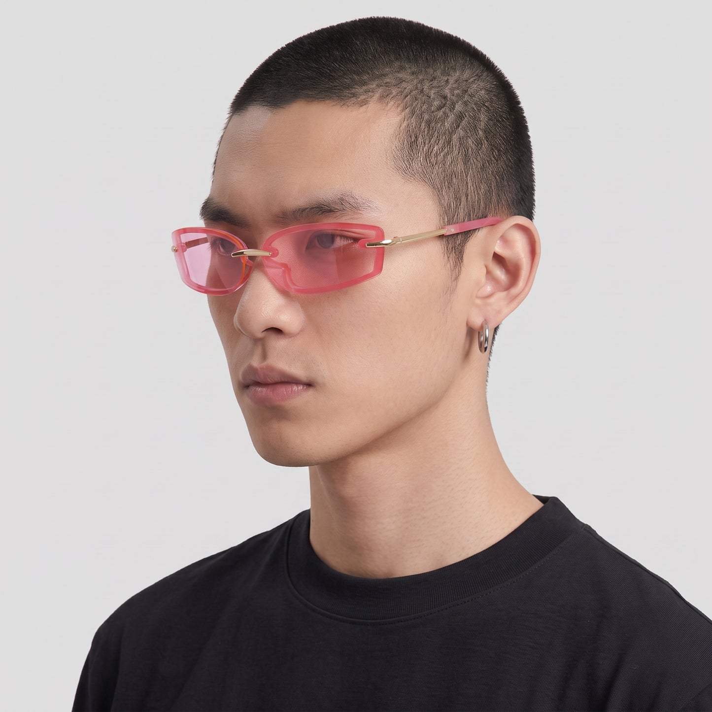 Lentes Vórtice | Diseño Sin Marco Y2K D5