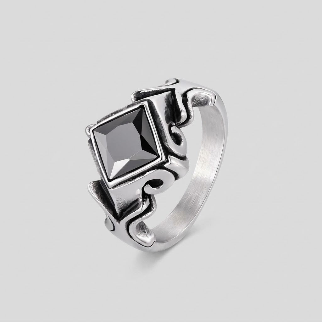 Anillo Noctis | Acero Inoxidable D8