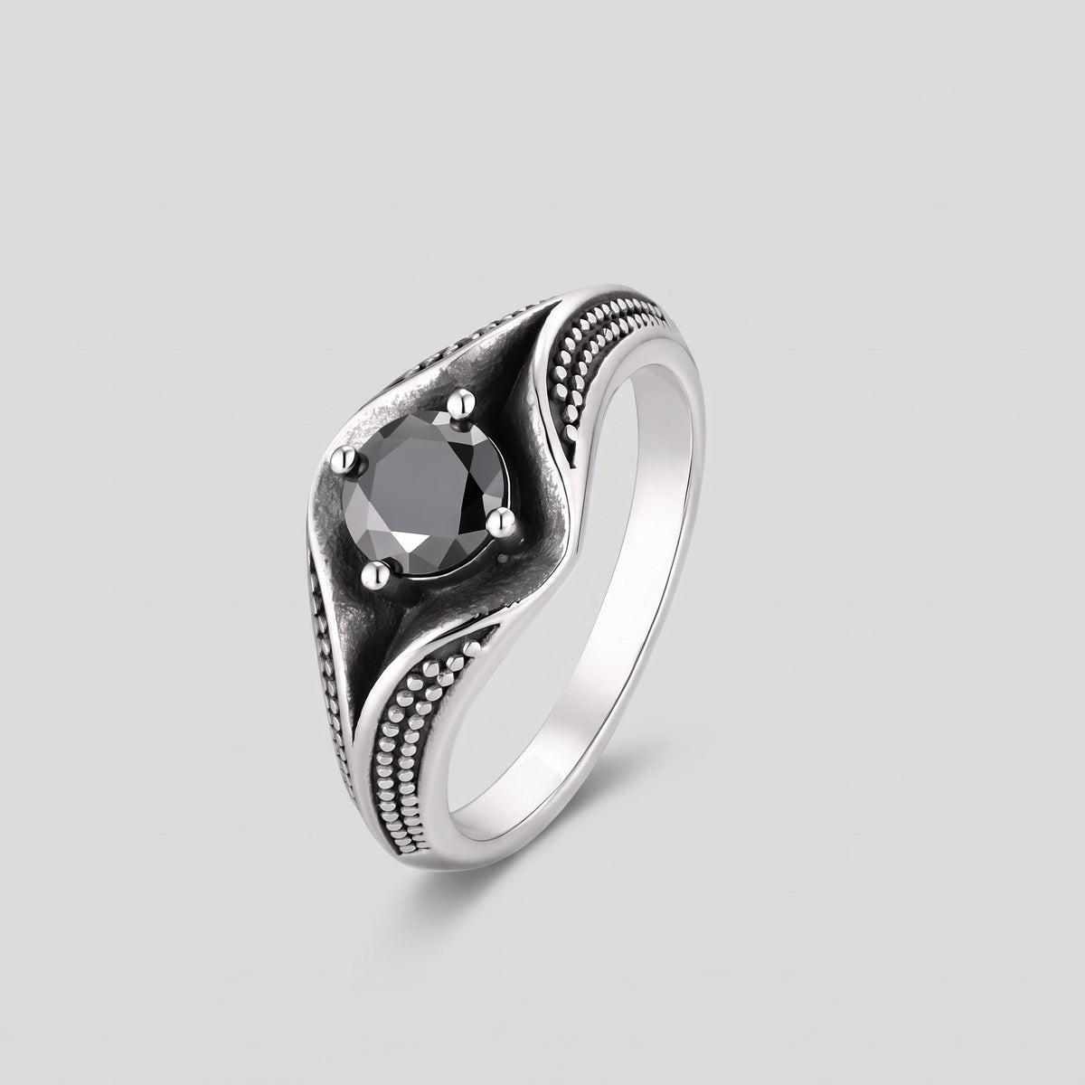 Anillo Noctis | Acero Inoxidable D8