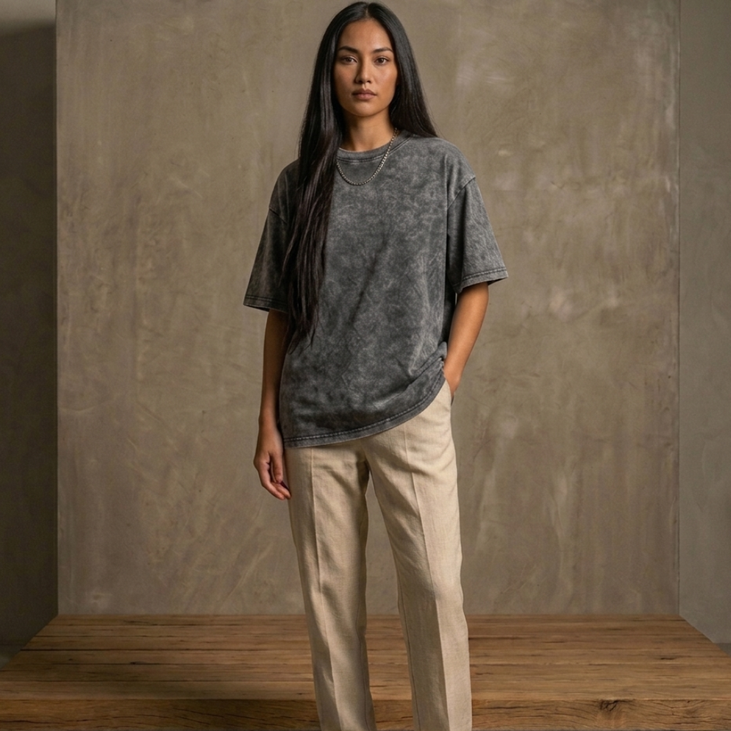 Washed Oversize Tee